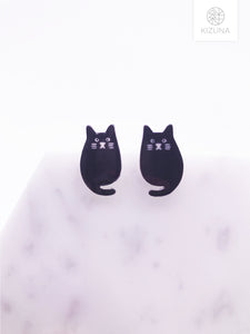 Cute Cat Stud Earrings (3 colors)