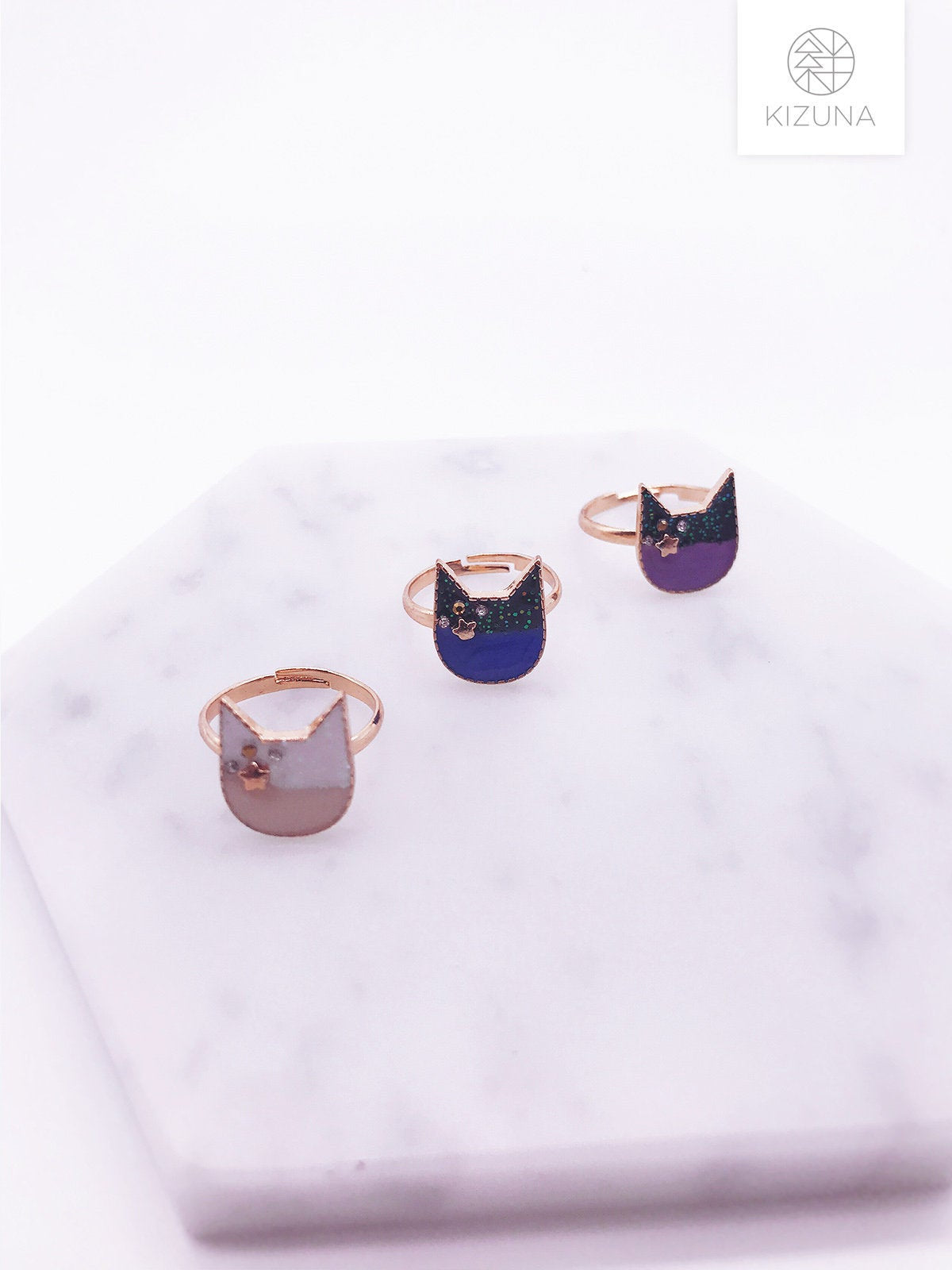 Galaxy Cat Ring (3 Colors)