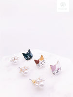 Load image into Gallery viewer, Cat &amp; Paw Earrings (3 styles)
