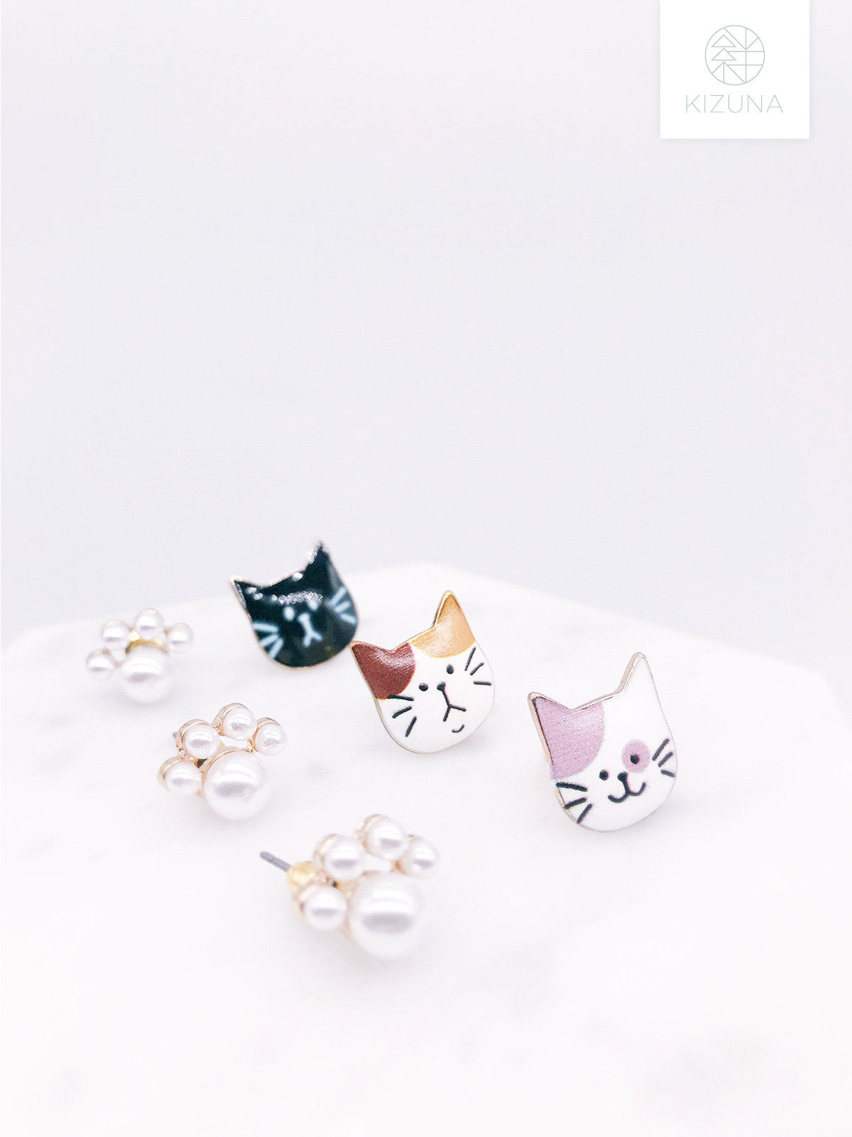 Cat & Paw Earrings (3 styles)