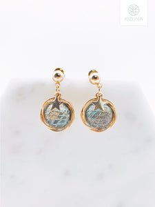 Rounded Galaxy Space Earring