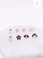 Load image into Gallery viewer, Japanese Mix &amp; Match Earring Set (2 Styles)
