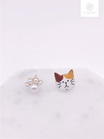 Load image into Gallery viewer, Cat &amp; Paw Earrings (3 styles)
