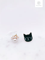 Load image into Gallery viewer, Cat &amp; Paw Earrings (3 styles)
