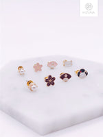 Load image into Gallery viewer, Japanese Mix &amp; Match Earring Set (2 Styles)
