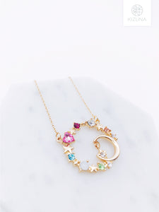 Sailor Moon Rounded Crystal Necklace