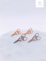 Load image into Gallery viewer, Scissors Barber Earrings (2 Colors)
