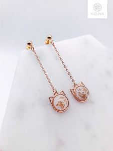 Sailor Moon Luna & Artemis Dangling Earrings