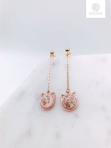 Sailor Moon Luna & Artemis Dangling Earrings