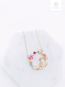 Sailor Moon Rounded Crystal Necklace