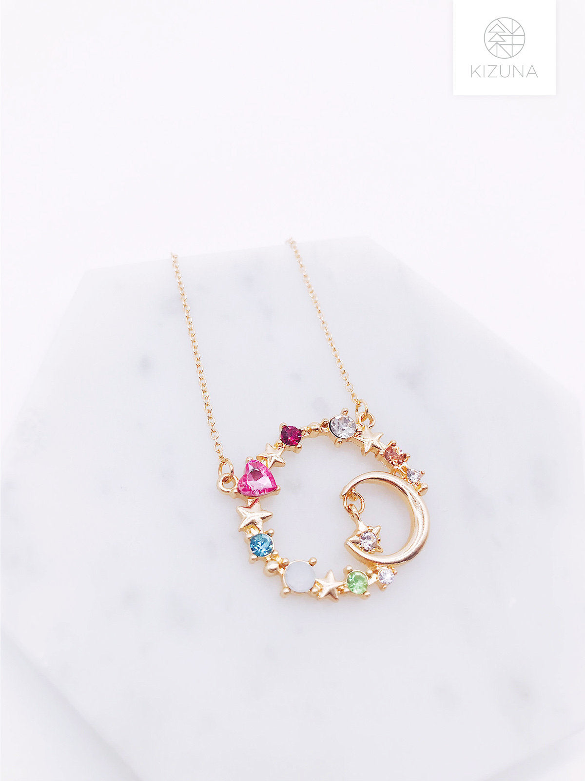 Sailor Moon Rounded Crystal Necklace