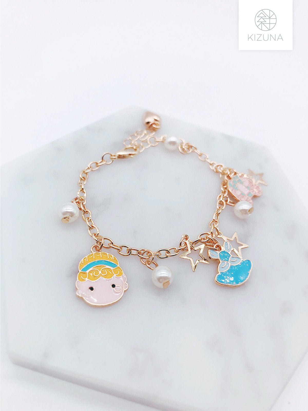 Tsum Tsum bell Bracelet Cinderella x Snow White