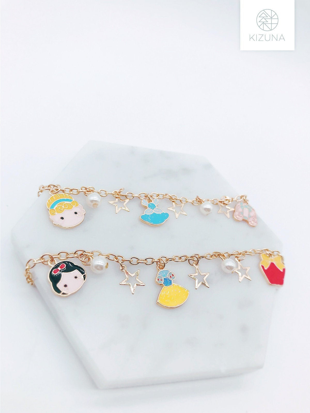 Tsum Tsum bell Bracelet Cinderella x Snow White