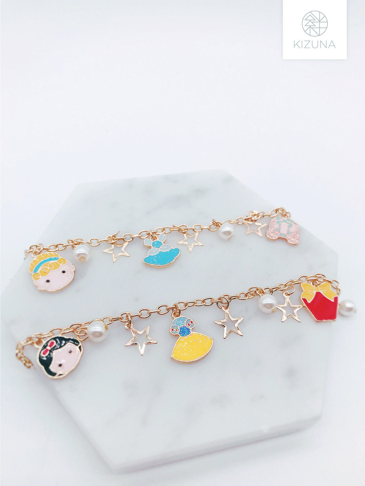 Tsum Tsum bell Bracelet Cinderella x Snow White