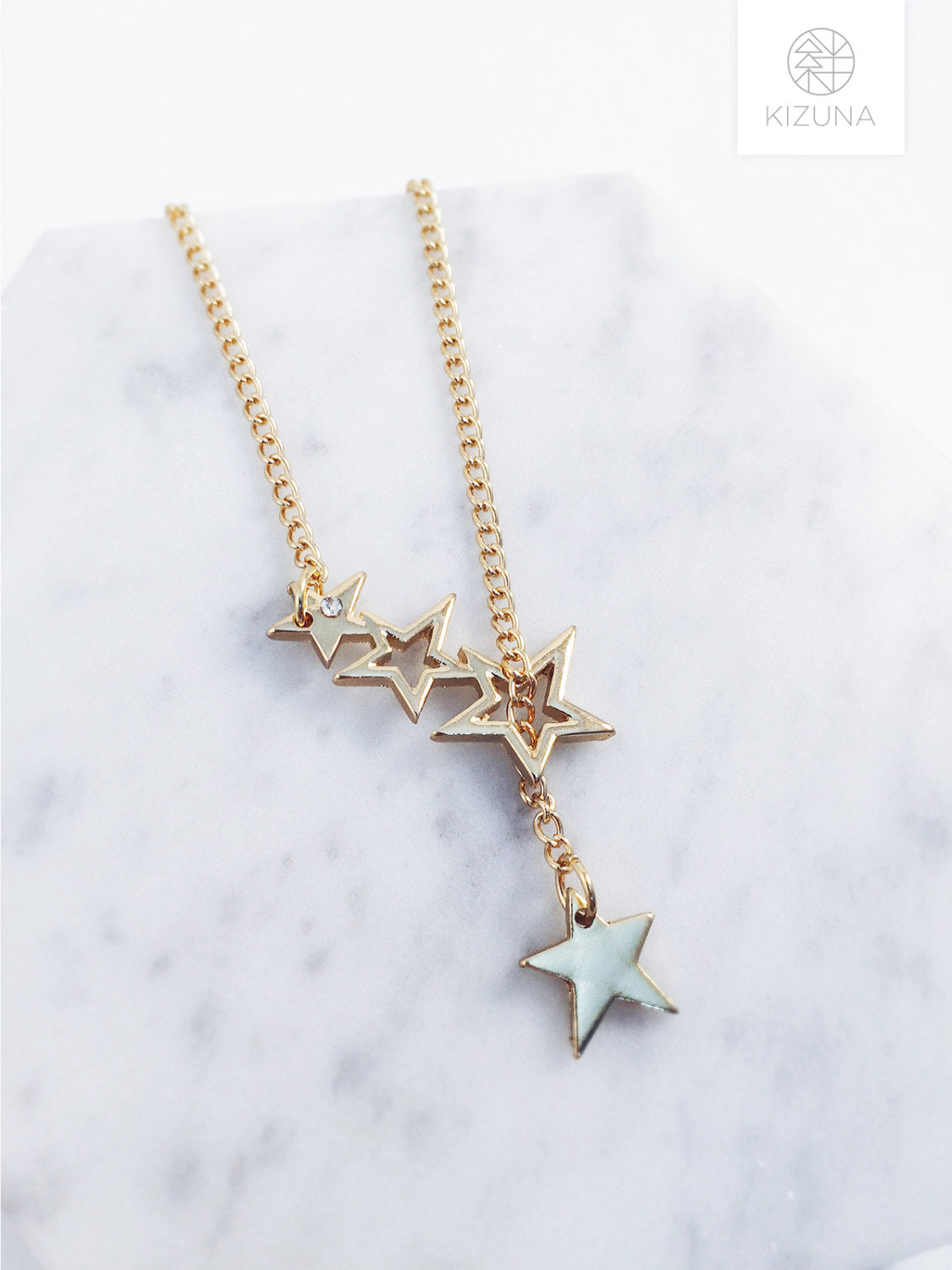 Everlasting Star Long Necklace (2 colors)