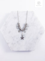 Load image into Gallery viewer, Fuzzy Star Necklace (2 Colors)
