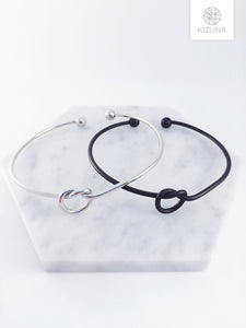 Twisted Bow Bangle