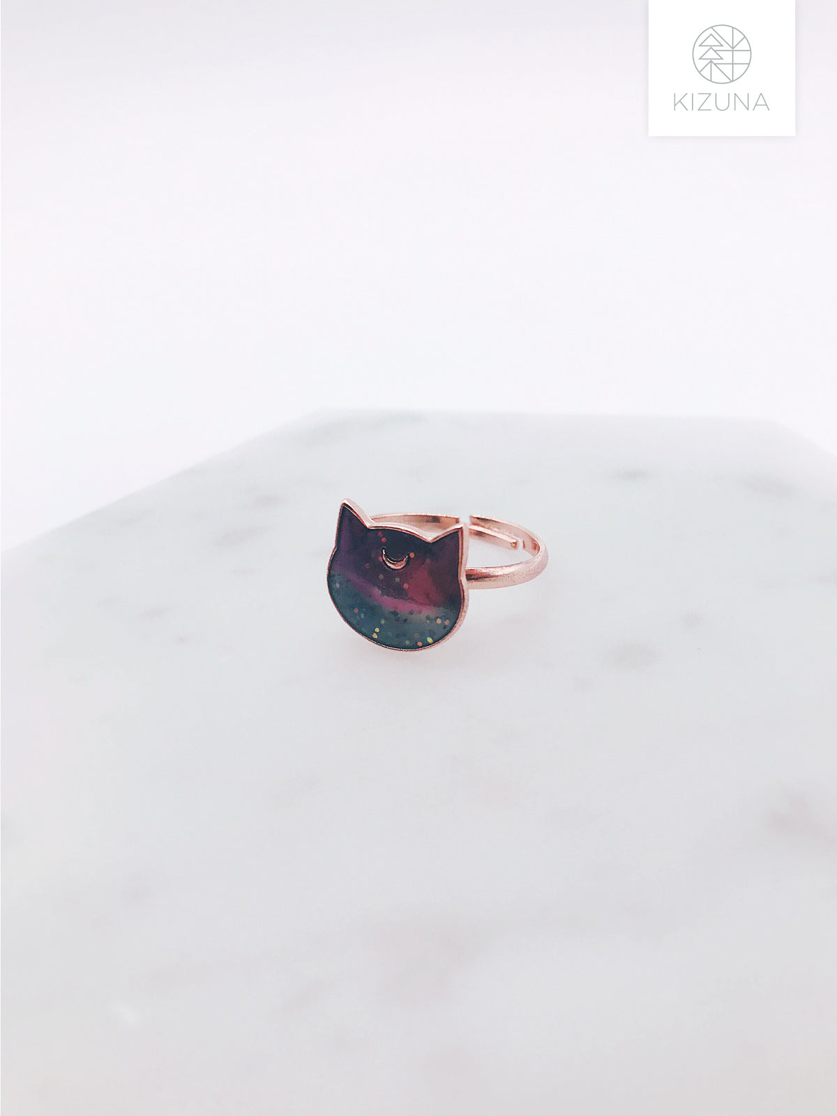 Galaxy Cat Ring (2 colors)